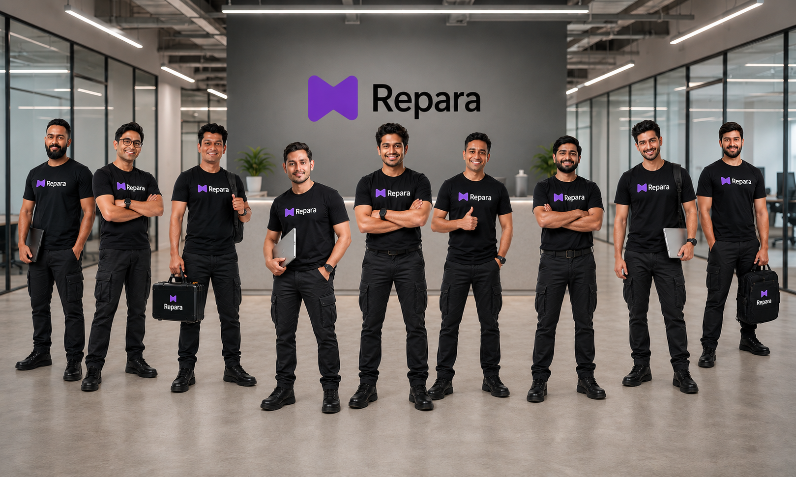 Professional mobile and laptop repair technicians