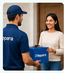 Schedule mobile or laptop repair and arrange pickup